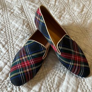 NWOB J Crew 8 1/2 plaid slip one